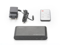 DIGITUS Rozdzielacz/Splitter HDMI 3-portowy, 4K 60Hz UHD 3D HDR, HDCP 2.2, audio DS-45316 - 1384673 - zdjęcie 4